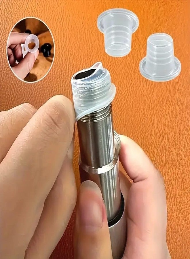 POLOSTAR Faucet Triangle Valve Sealing Gasket, Silicone, POLO STAR Pack of 50, Used for Industrial & Commercial, Best Replacement for Teflon Tape, Use Hot & Cold Water, Use for Any 15mm / 1/2" Thread, White - Image 2